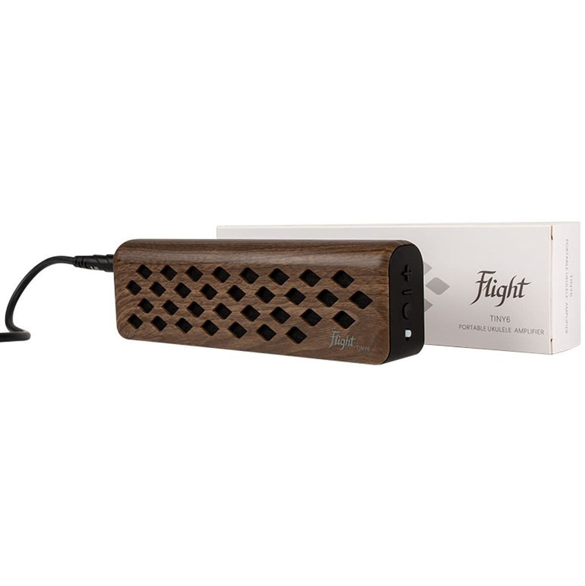 TINY6 Walnut 2x3W Bluetooth Uke Amplifier Walnut — Flight Ukuleles