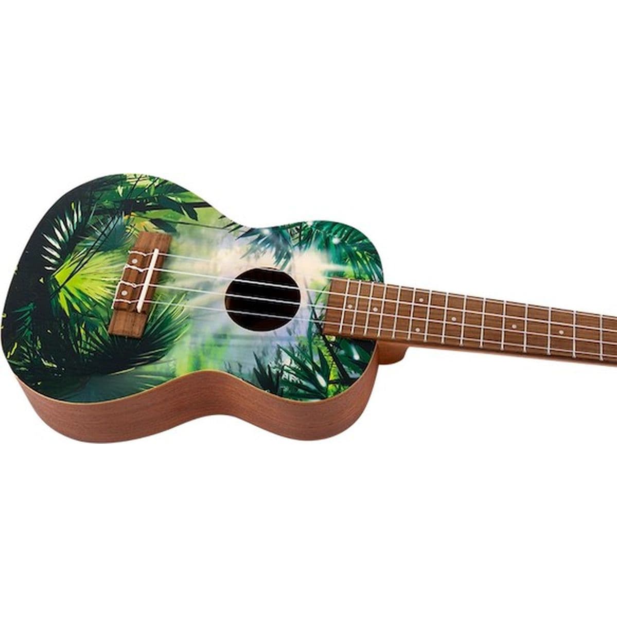 AUC-33 Jungle Concert Uke Spruce/Sapele — Flight Ukuleles