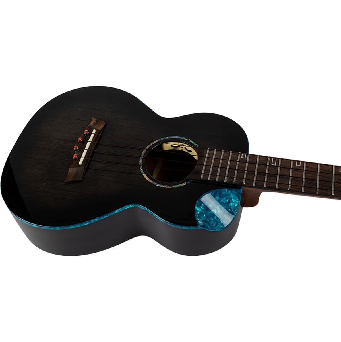 Nighthawk Tenor EQ-A Solid Spruce Mahogany Tenor Uke Stain — Flight Ukuleles