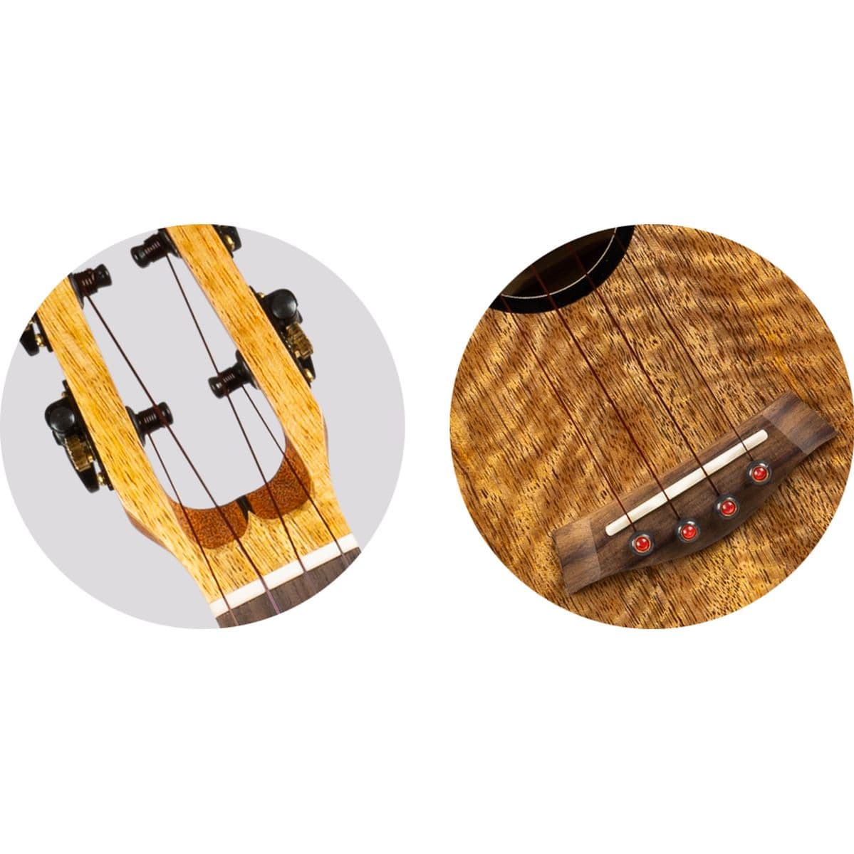 Fireball Soprano EQ-A EL-AC Solid Mango Soprano Uke — Flight Ukuleles