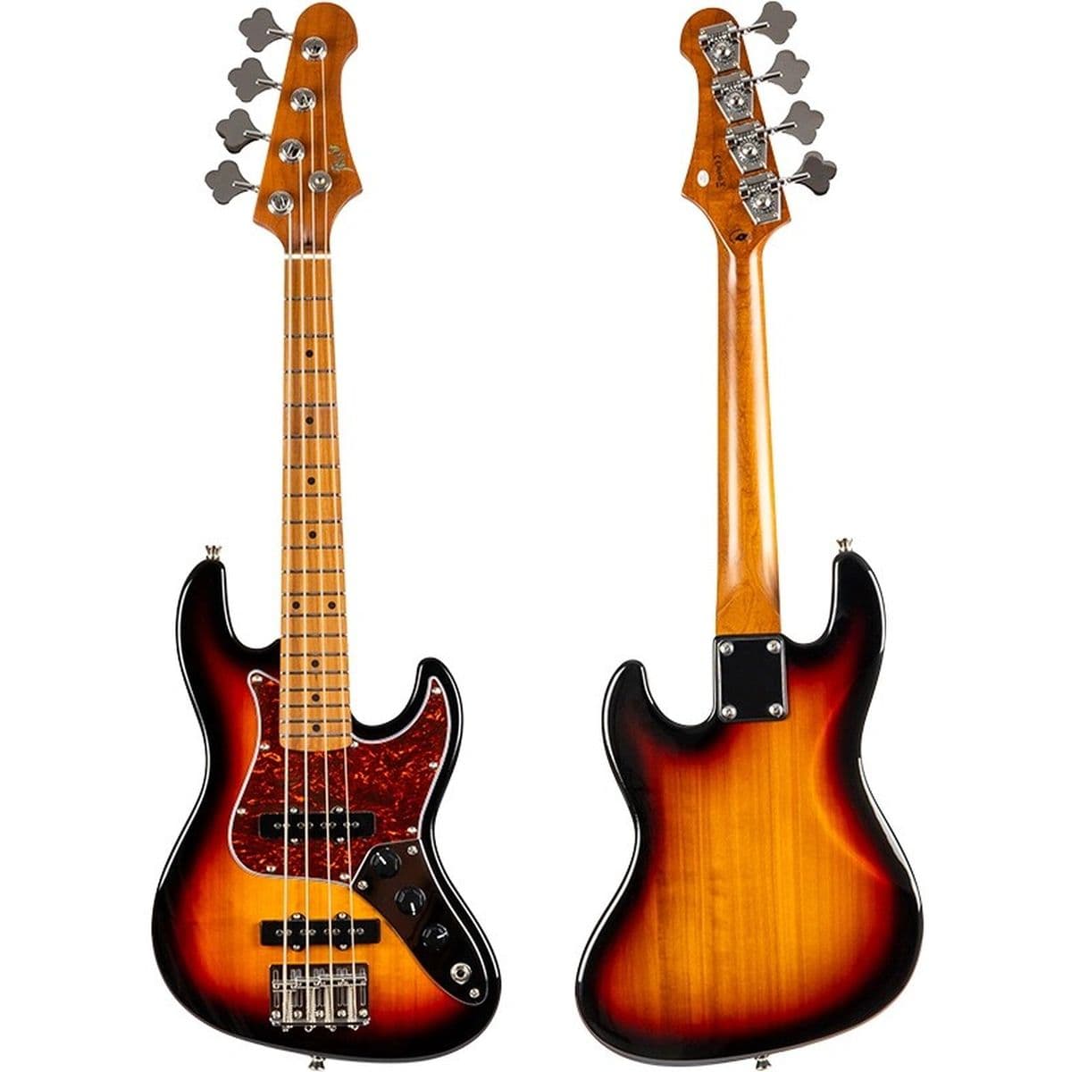 Mini JB Bass SB Electric Bass-Uke Sunburst — Flight Ukuleles