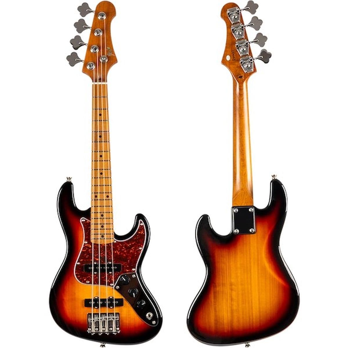 Mini JB Bass SB Electric Bass-Uke Sunburst — Flight Ukuleles