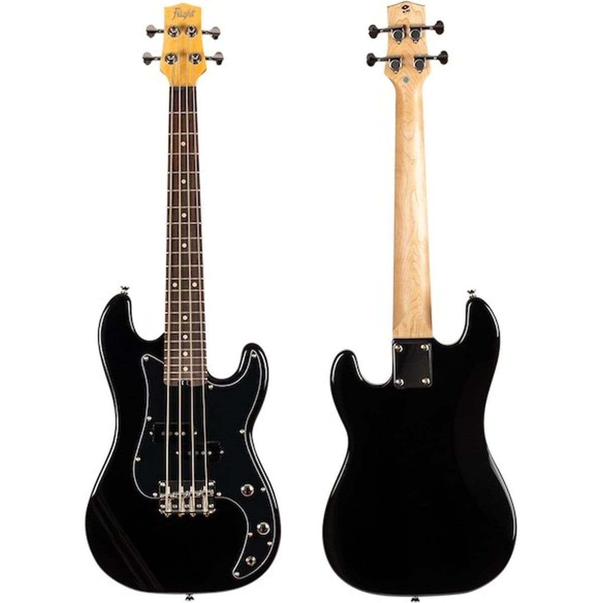 Mini Bass Lite BK Electric Bass-Uke Black — Flight Ukuleles