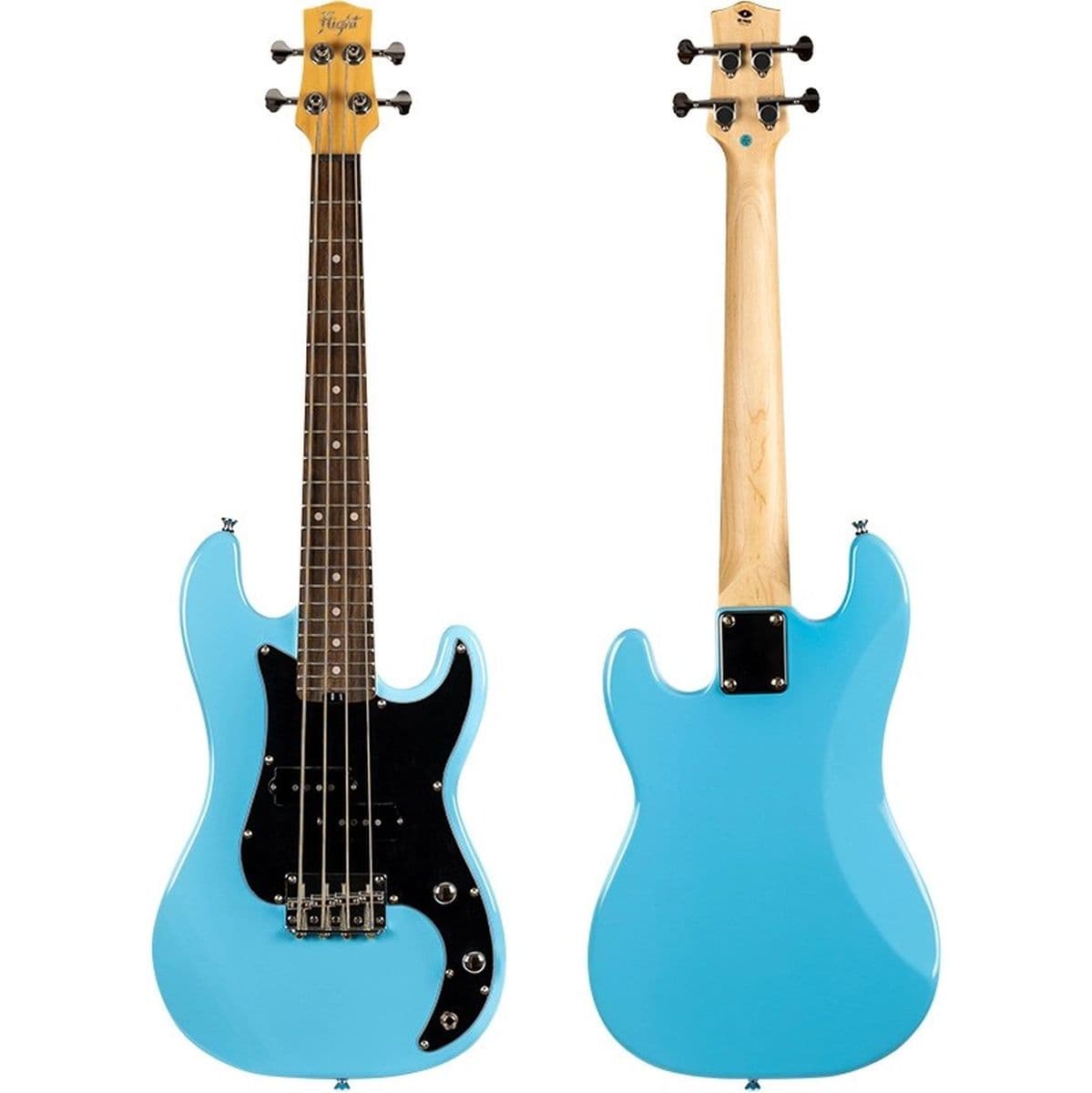 Mini Bass Lite BL Electric Bass-Uke Blue — Flight Ukuleles