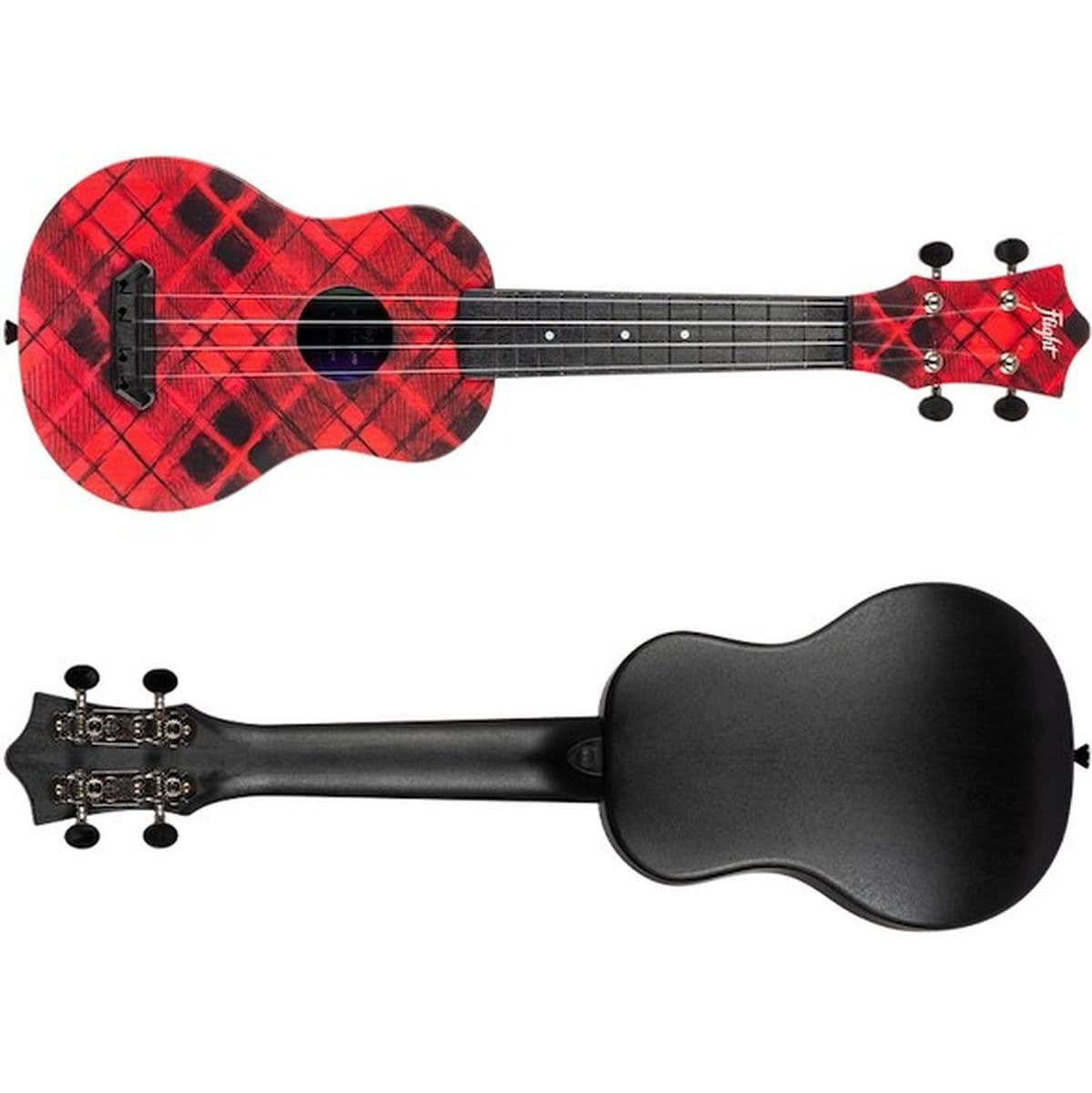 UTS-40 Plaid Soprano Uke Plaid — Flight Ukuleles