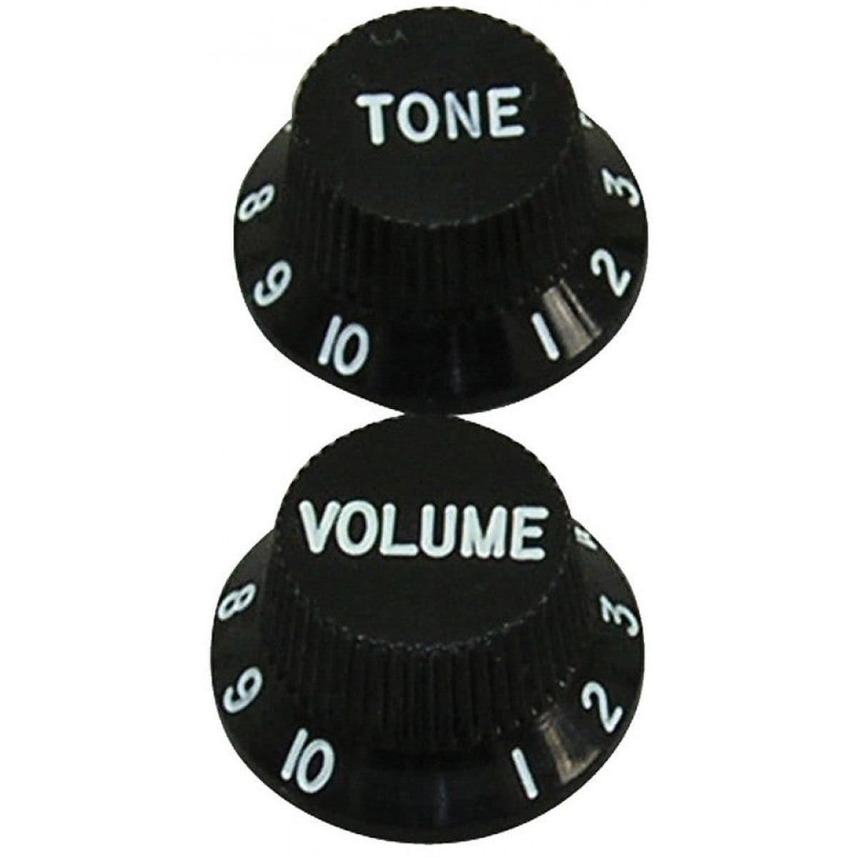 Control Knobs-Black-SET3-KB240 — Guitar Tech
