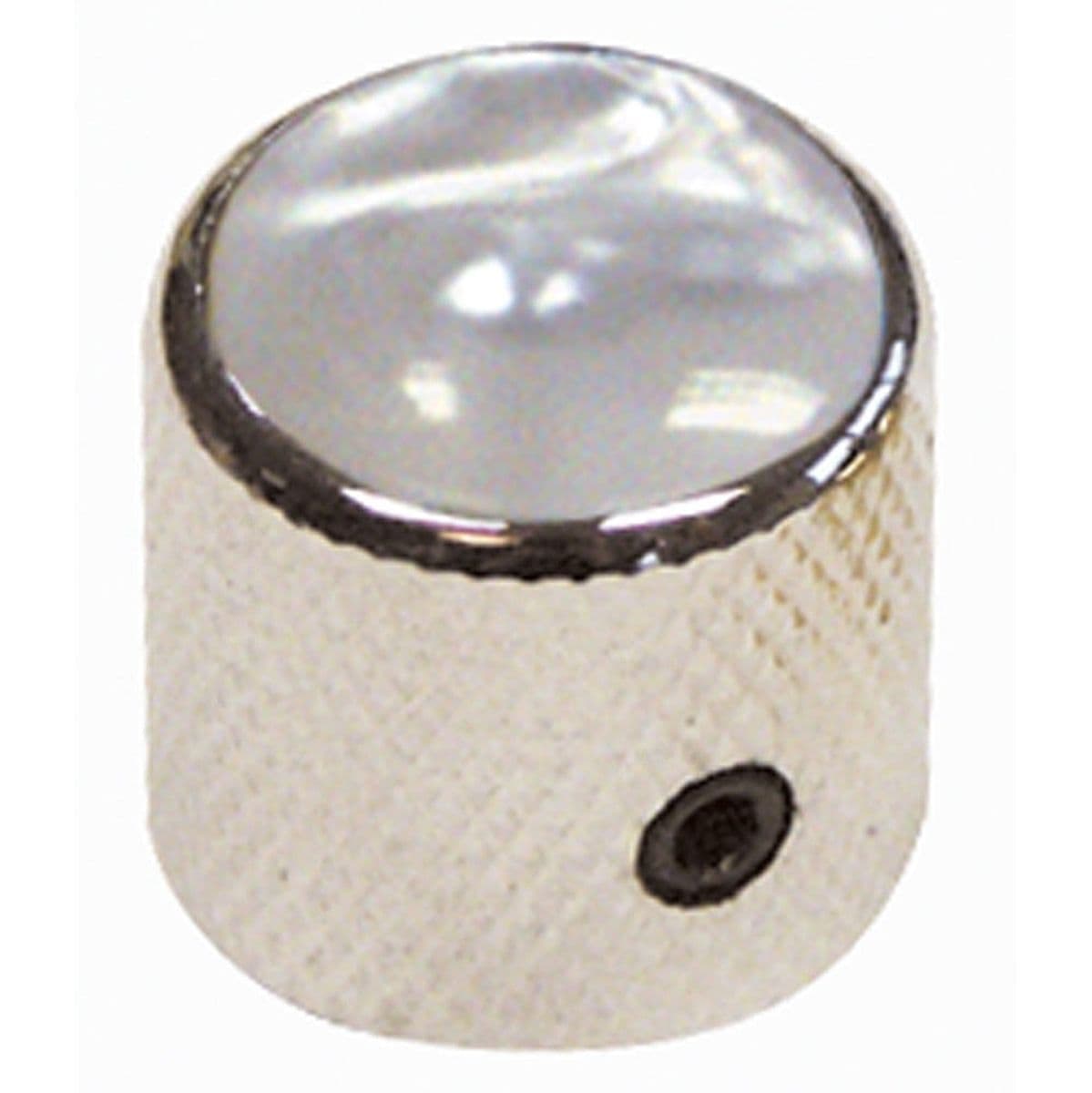 Dome Knobs-Chromewhite-PACK2 — Guitar Tech