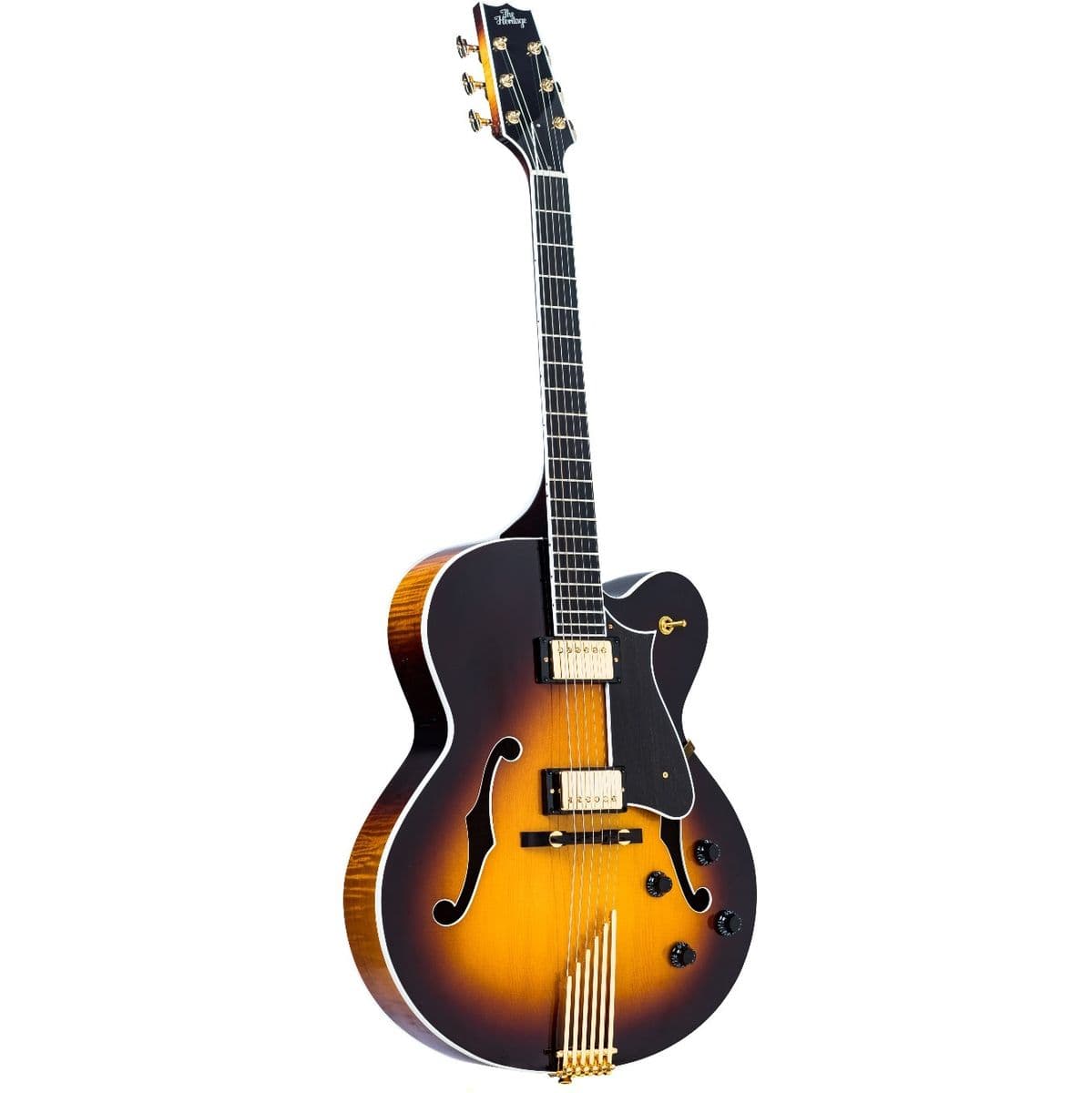 Classic Hollow Electric Guitar w/ Case — Heritage