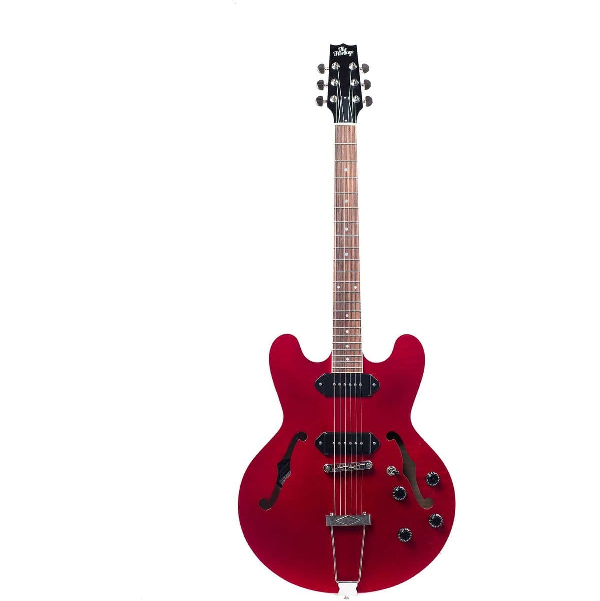 Hollow Electric Guitar w/ Case — Heritage