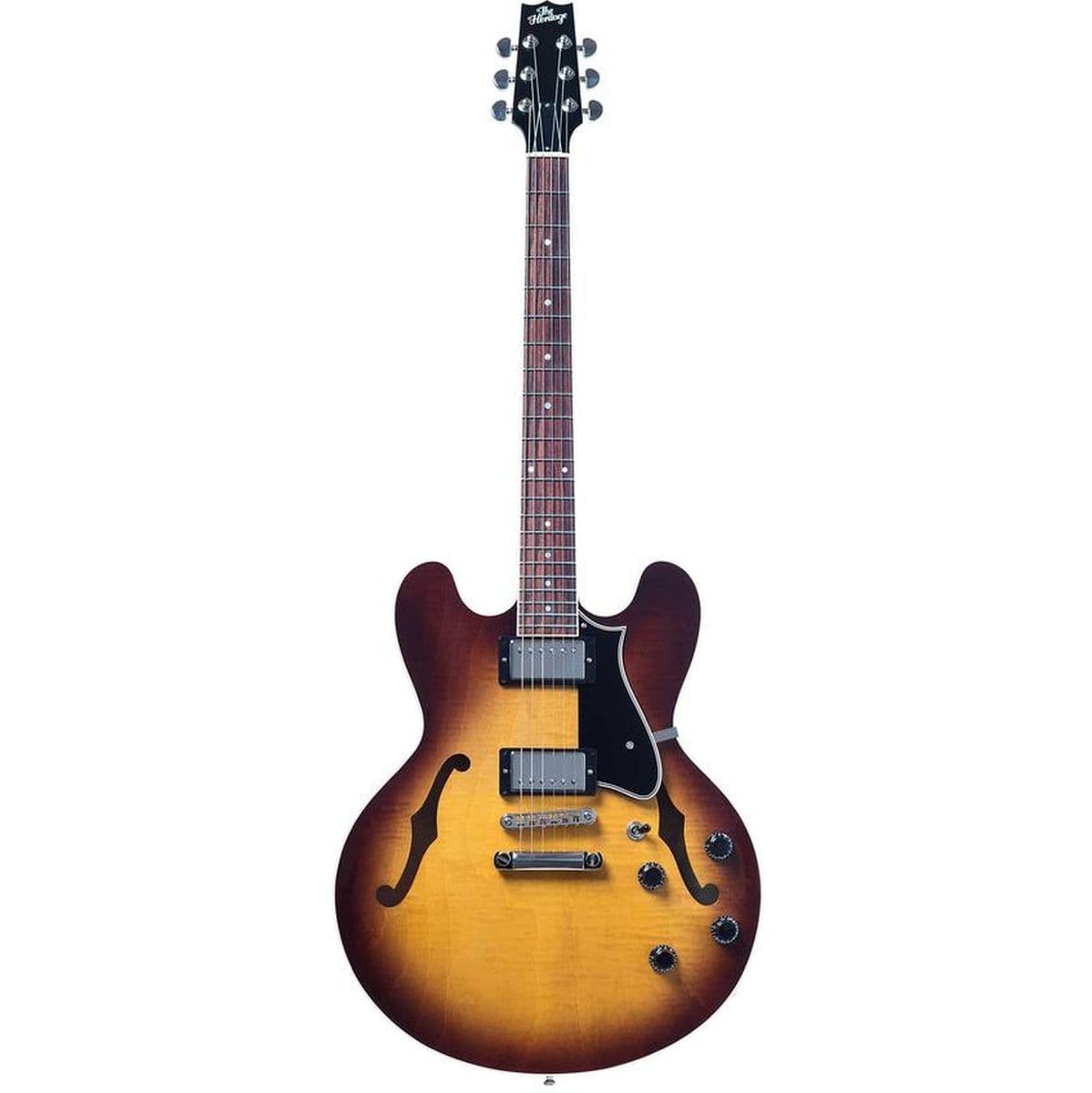 Standard Semi-Hollow Electric Guitar w/ Case — Heritage