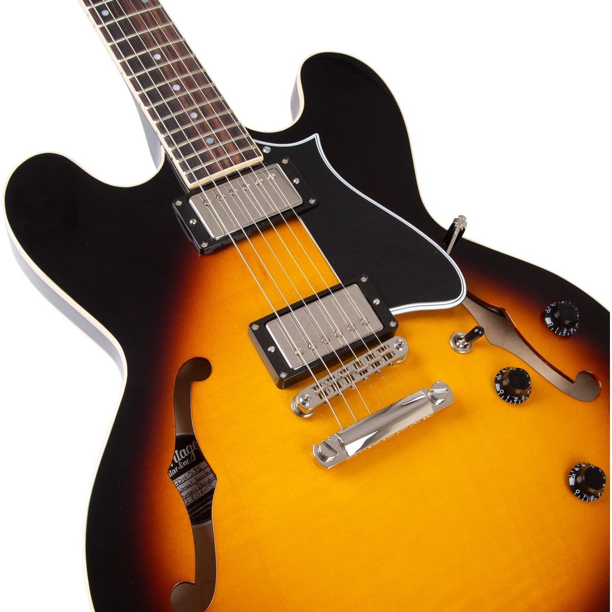 Standard Semi-Hollow Electric Guitar w/ Case — Heritage