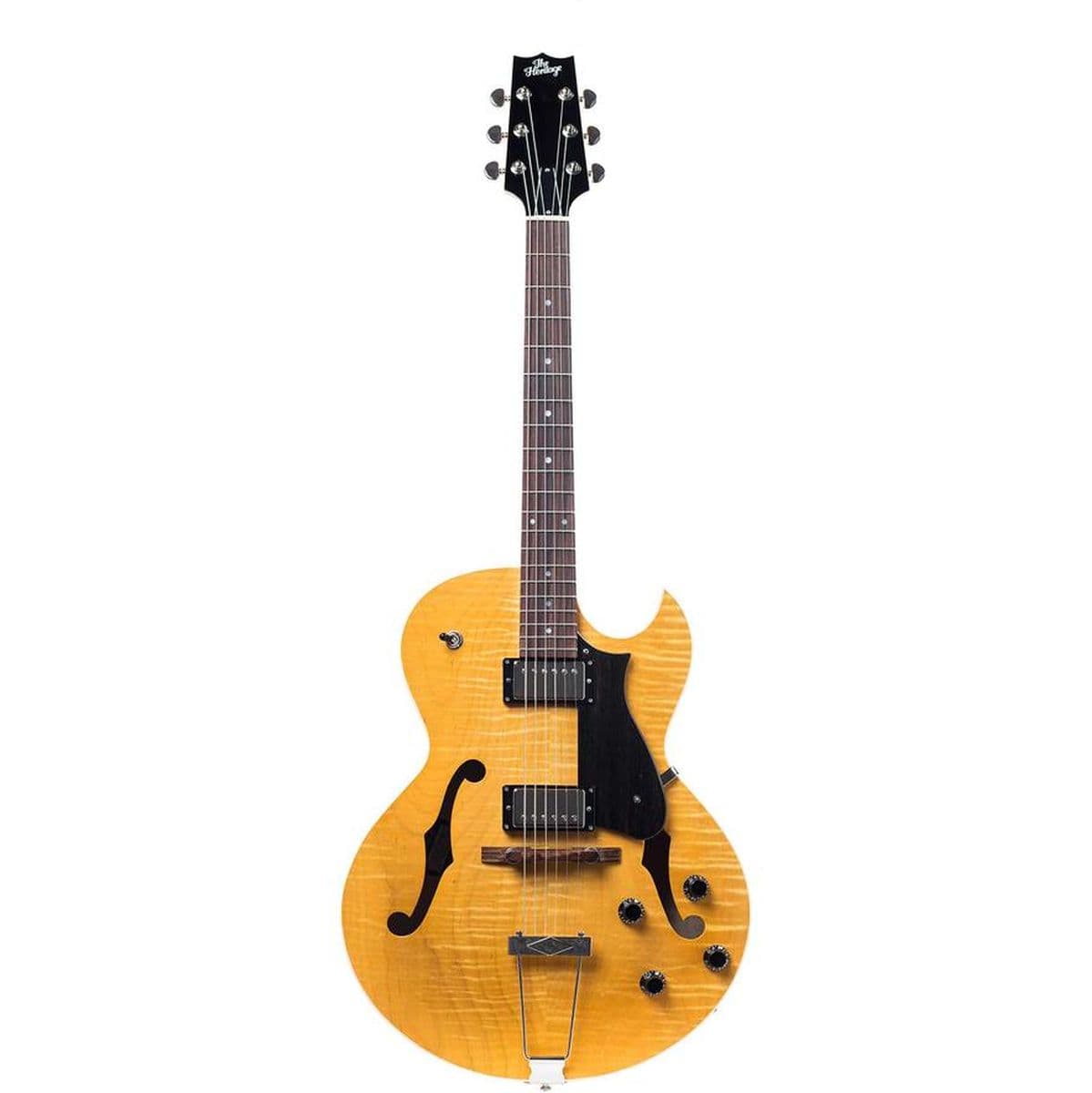 Hollow Electric Guitar w/ Case — Heritage