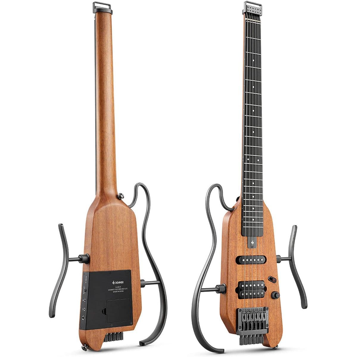 Hush-X Guitar - Natural — DONNER