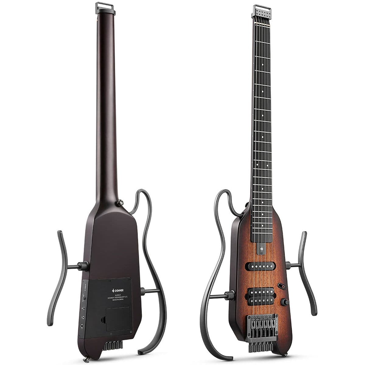 Hush-X Guitar - Sunburst — DONNER