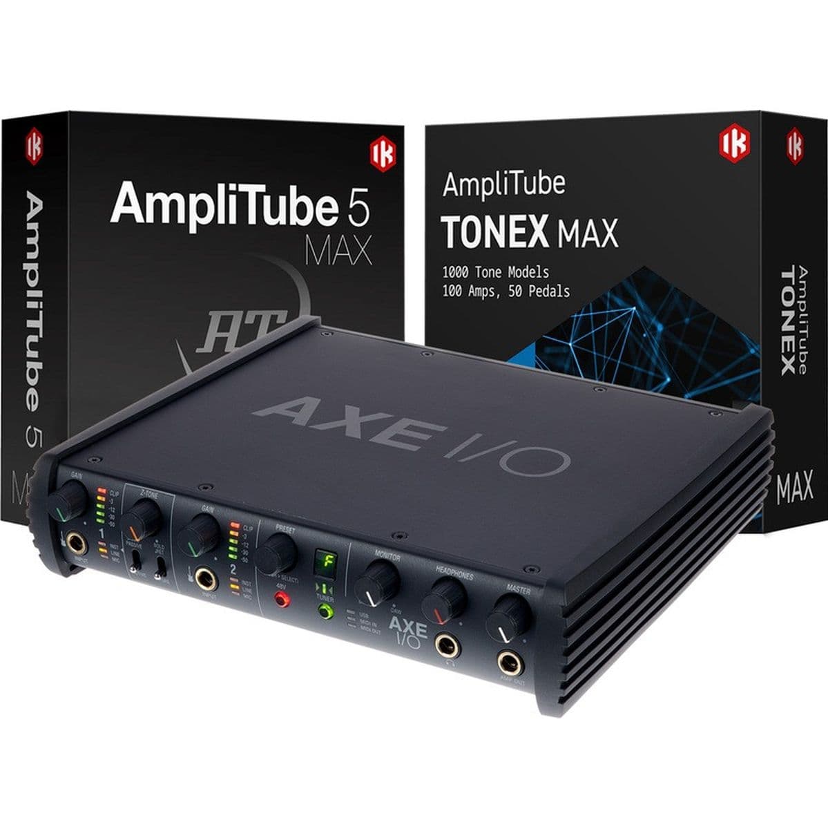 AXE I/O + AmpliTube 5 MAX Bundle — IK Multimedia