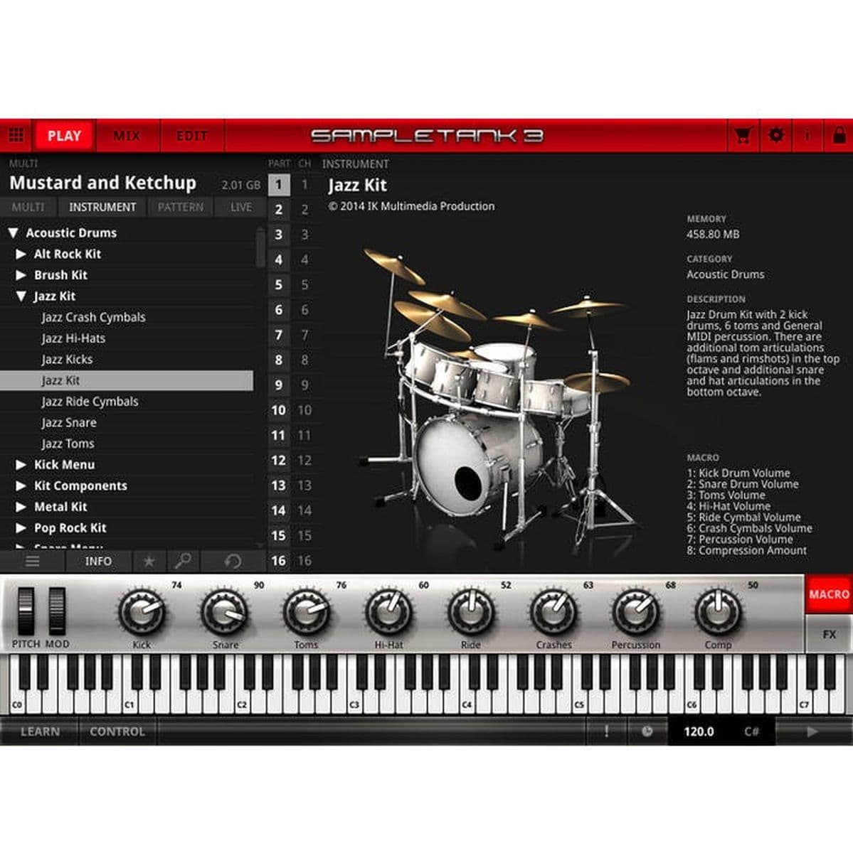 iRig Keys PRO + SampleTank 3 — IK Multimedia