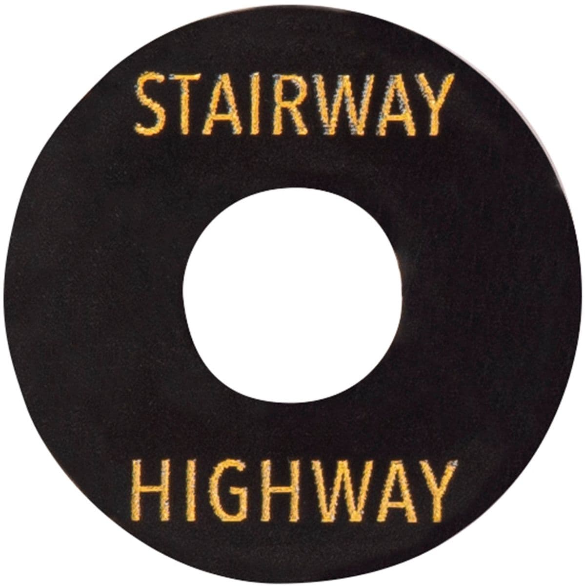 Poker Chip In Aged Black - Stairway - Highway — Joe Doe