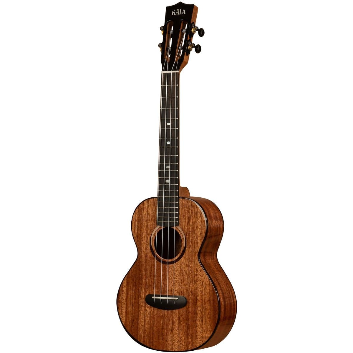 Contour All Solid Gloss Mahogany Tenor Ukulele w/ Bag — Kala