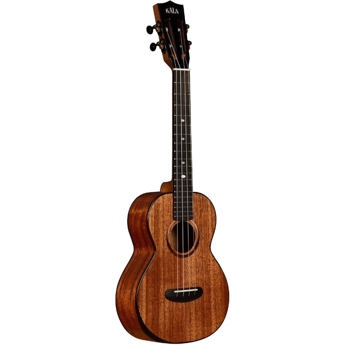 Contour All Solid Gloss Mahogany Tenor Ukulele w/ Bag — Kala