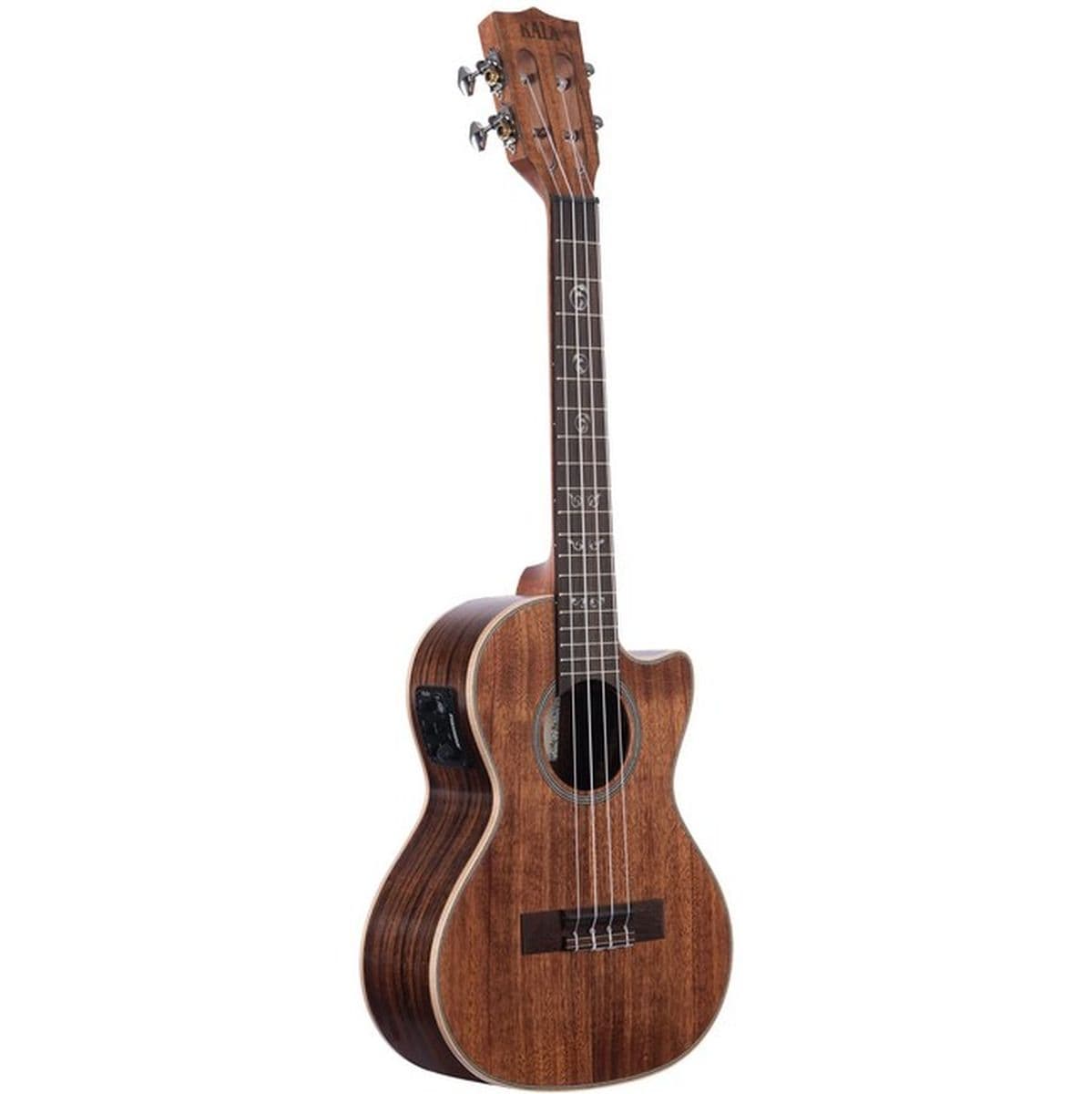 All Solid Acacia Tenor Cutaway w/ EQ w/ Case — Kala