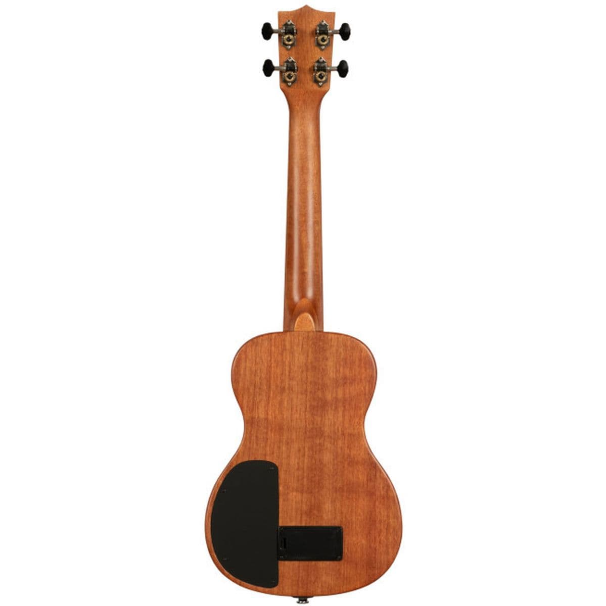 Solid Body Electric Striped Ebony Tenor Ukulele — Kala