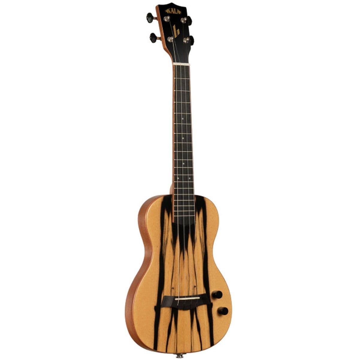 Solid Body Electric Sunny & The Black Pack Signature Tenor Ukulele — Kala