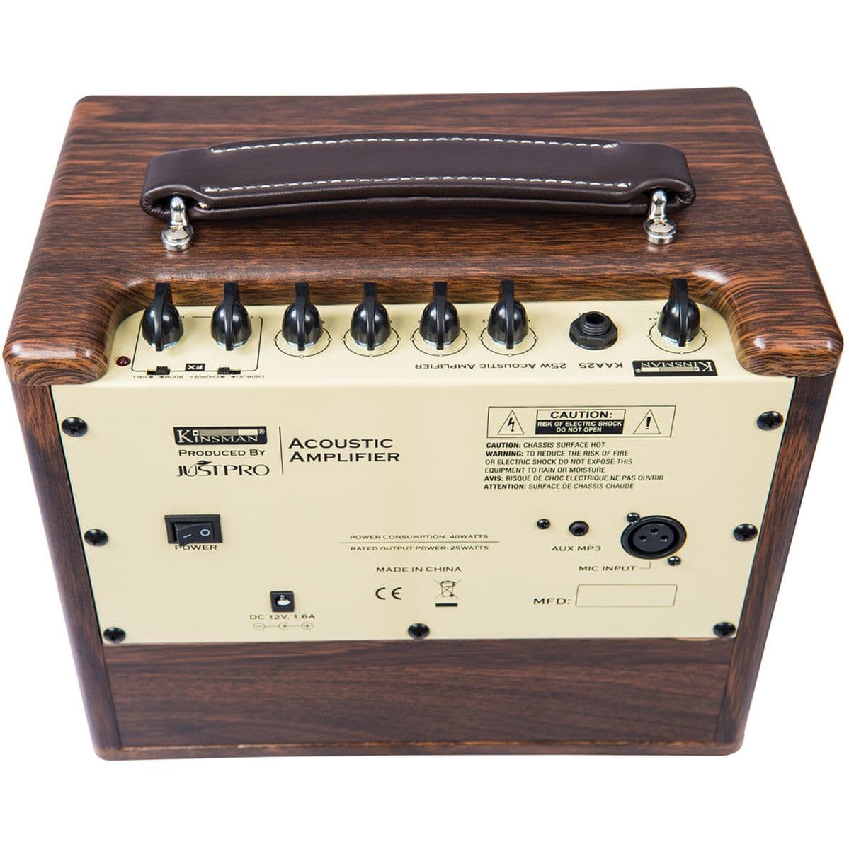 25W Acoustic Amplifier Acbattery Power — Kinsman