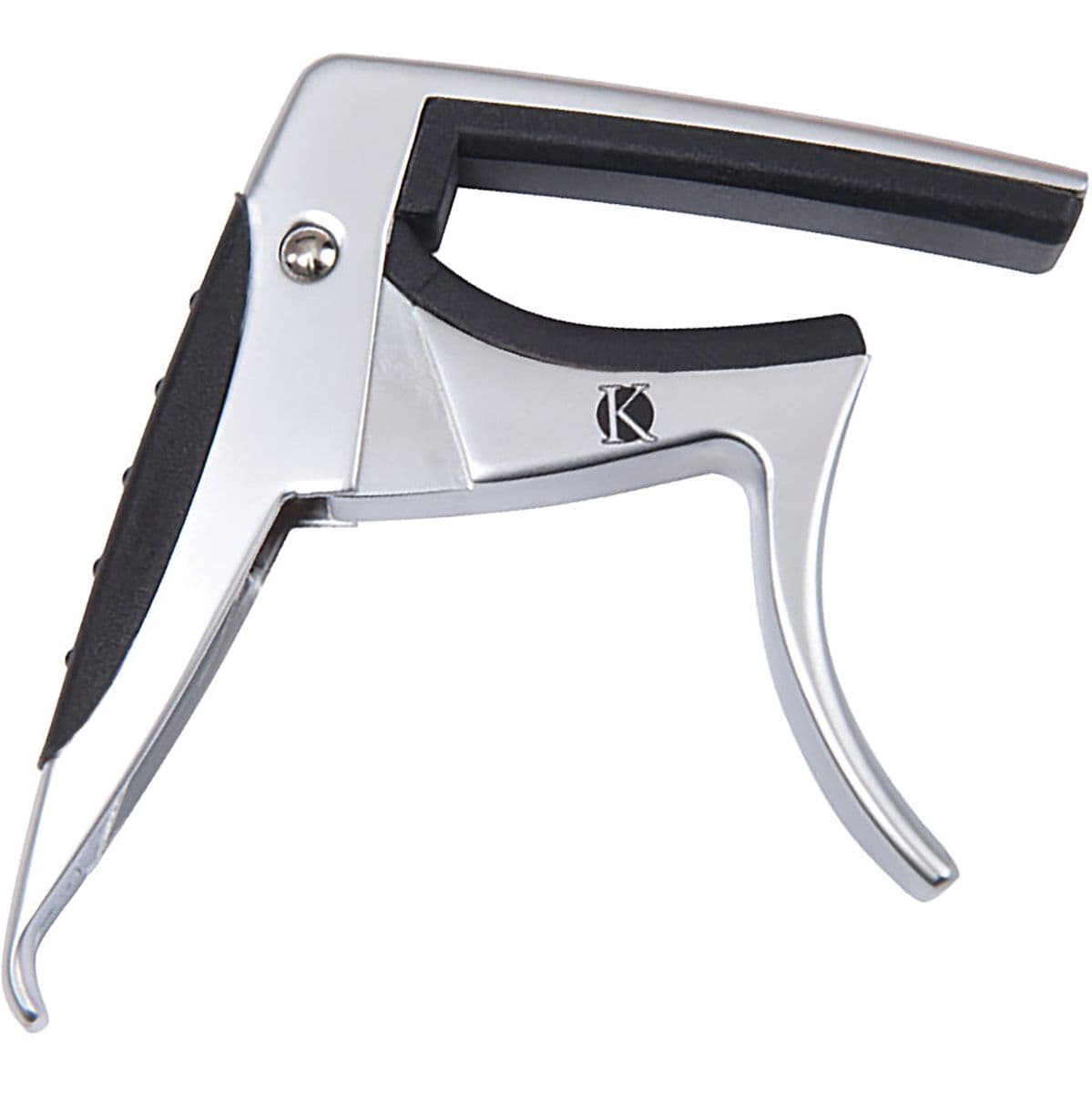 Curved Capo - Elecacoustic - Silver — Kinsman