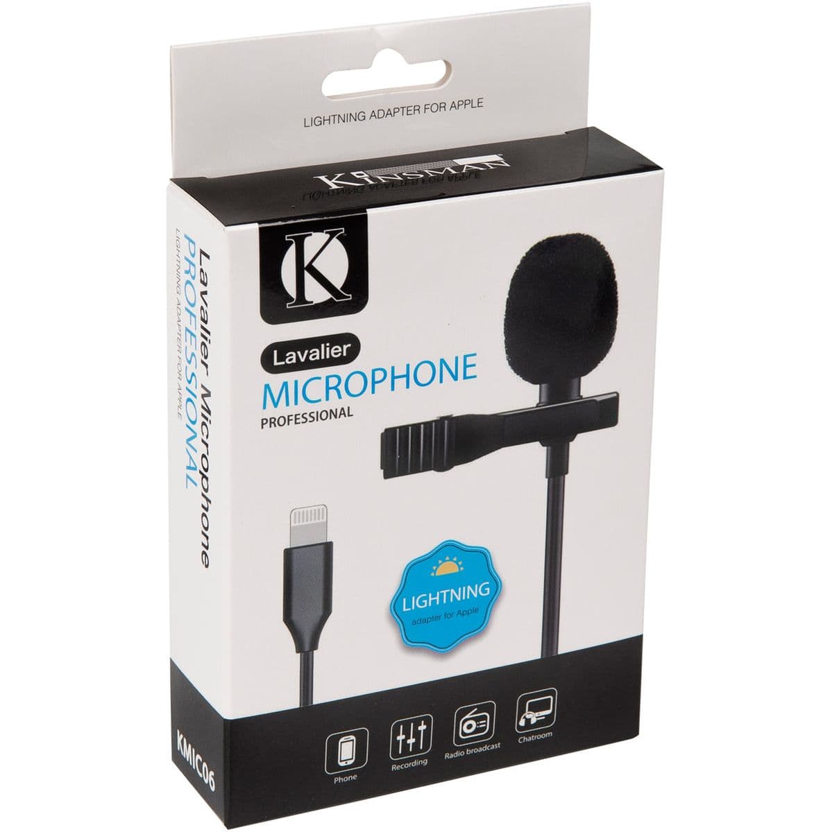 Lavalier Microphone - Lightning Adaptor — Kinsman