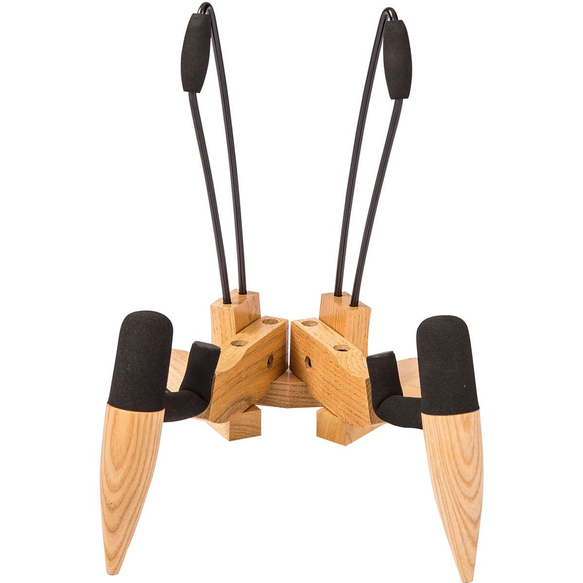 Premium Series Wooden A-Frame Electric Guitar Stand (KWE51) — Kinsman