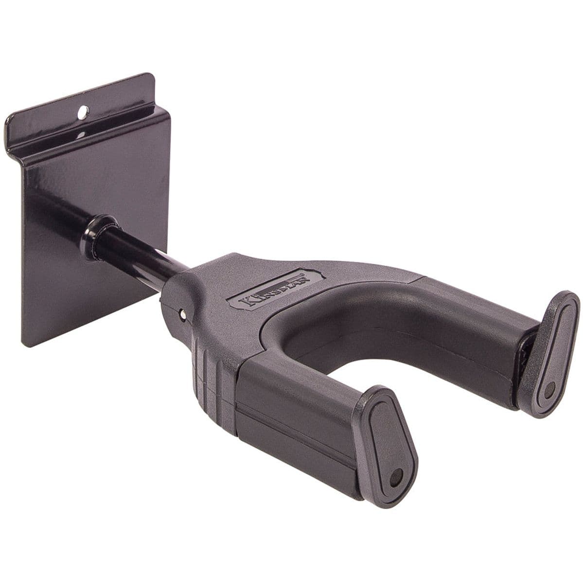 Auto Lock Slatwall Guitar Hanger Black - Short — Kinsman