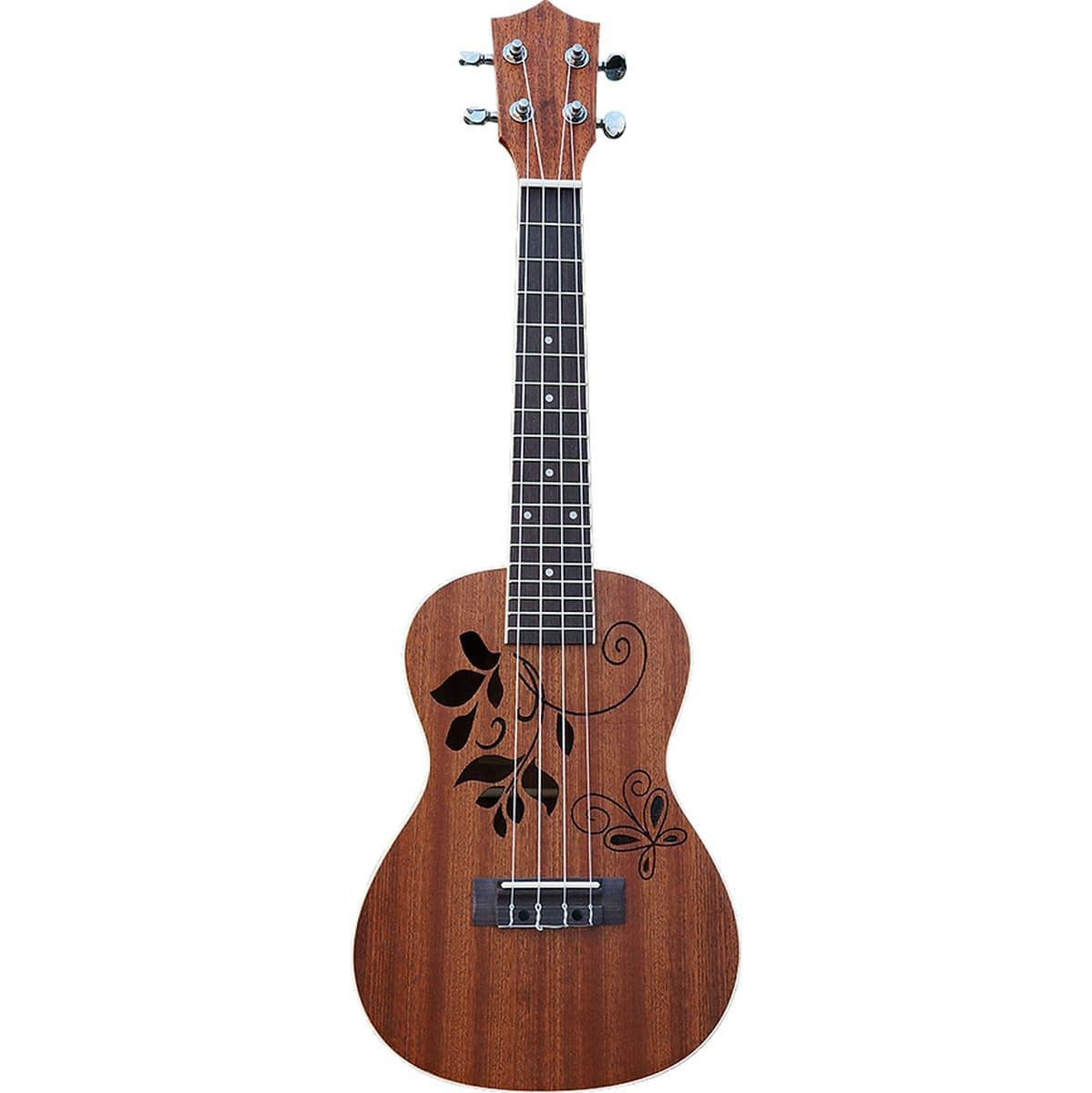 Leaves SPL Ukulele Leaves Sapele (Dark) — CLX