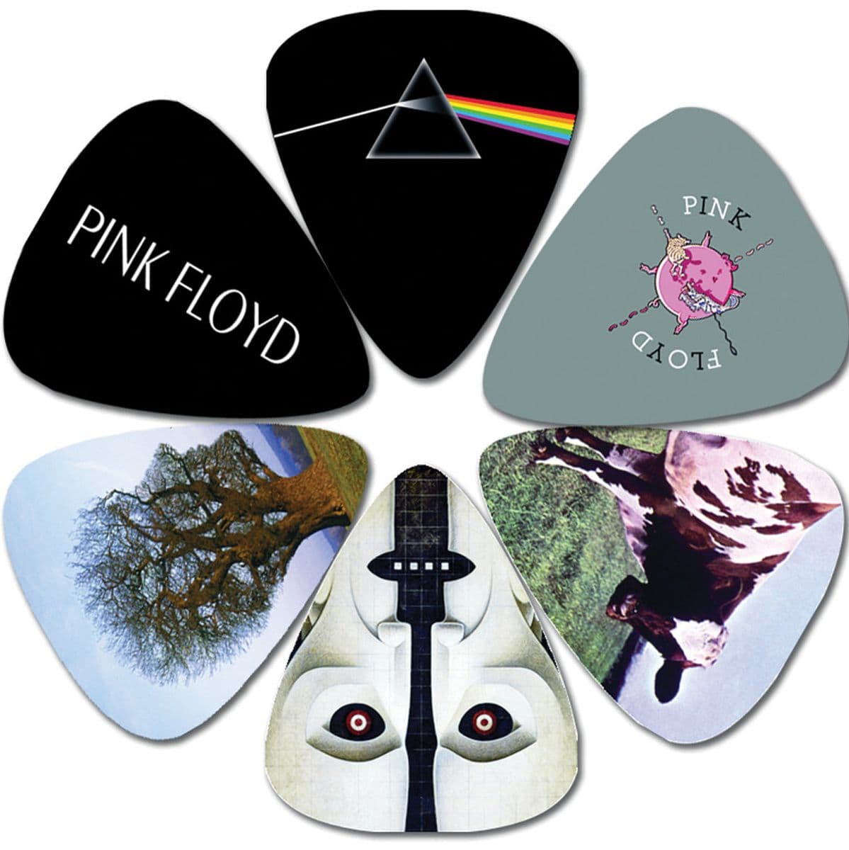 6 Pack Pink Floyd Picks Dark Side — Perris