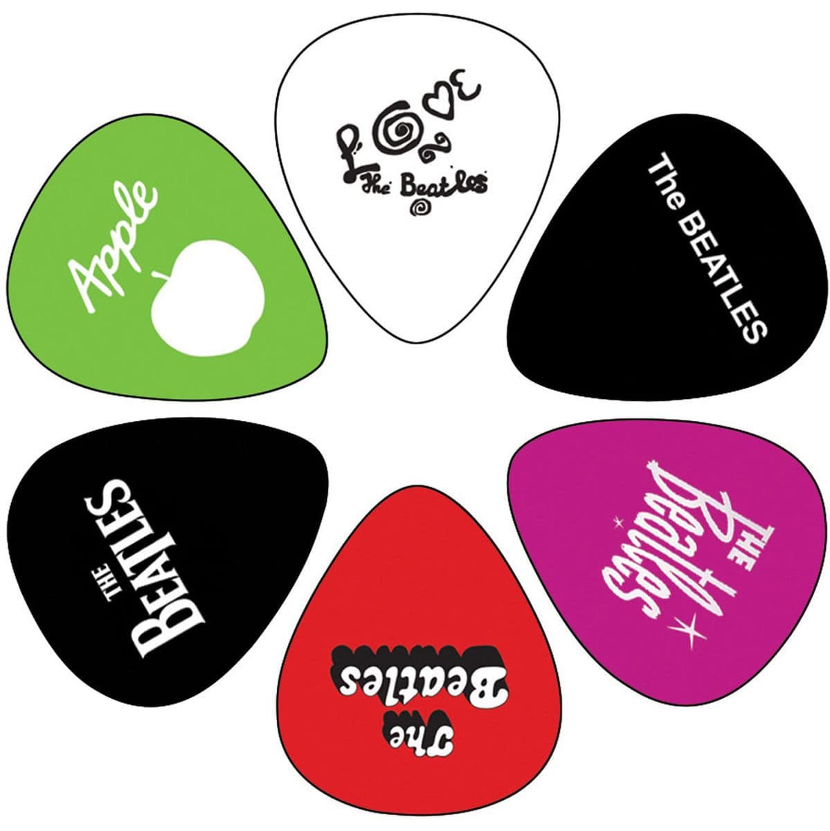6 Pack The Beatles Picks — Perris