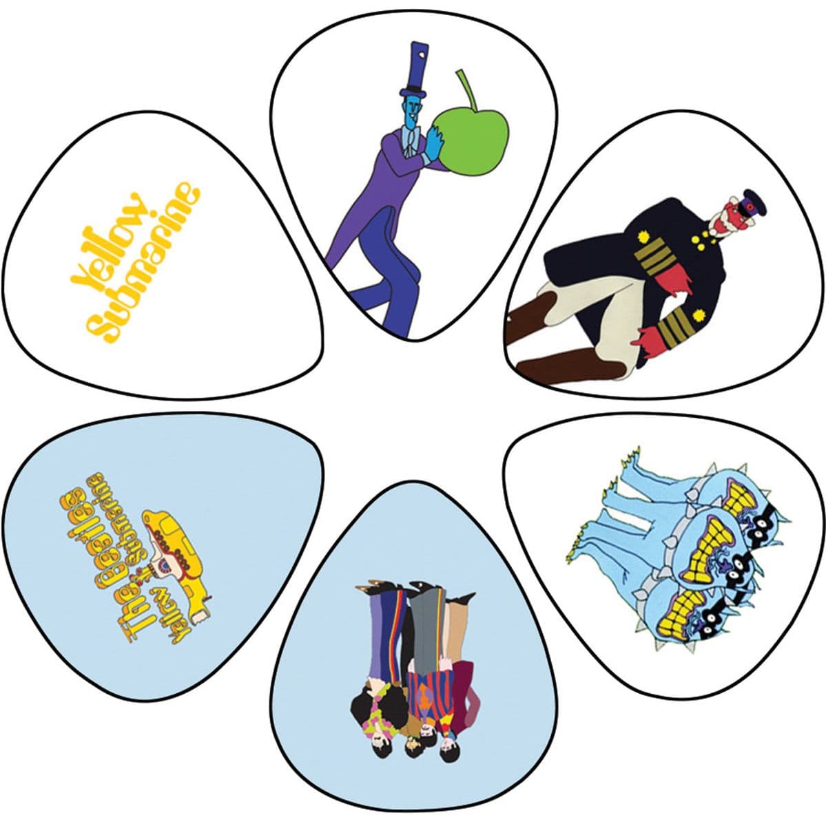 6 Pack The Beatles Picks — Perris