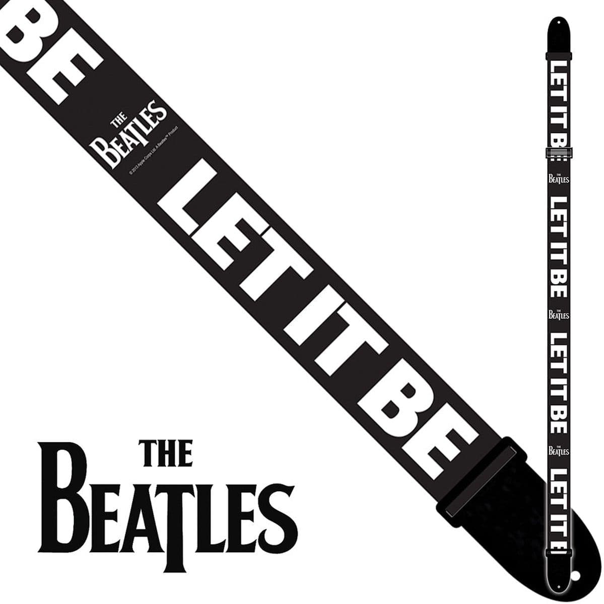 6084 The Beatles 2inch Poly Strap - Let It BE — Perris