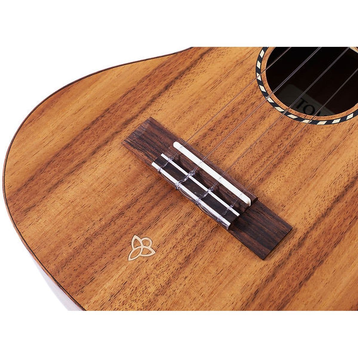 M-3 Ukulele Concert w/ Luxury Cover Acacia Solid Top — Tom