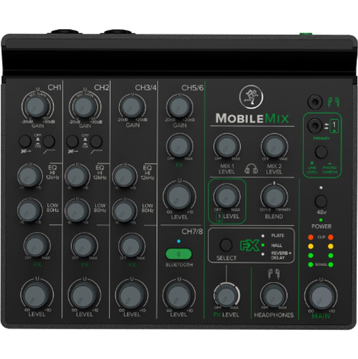 8-Channel USB-Powerable Mixer For A/V Production Live Sound & Streaming — Mackie