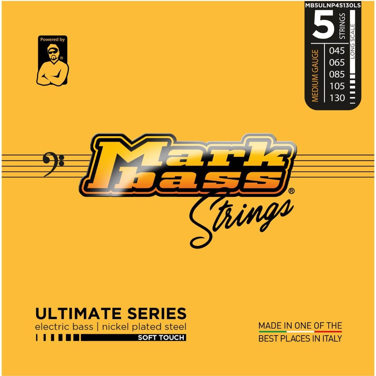 Strings Ultimate Series Strings 9 045 065 085 105 130 MB5ULNP45130LS — Markbass