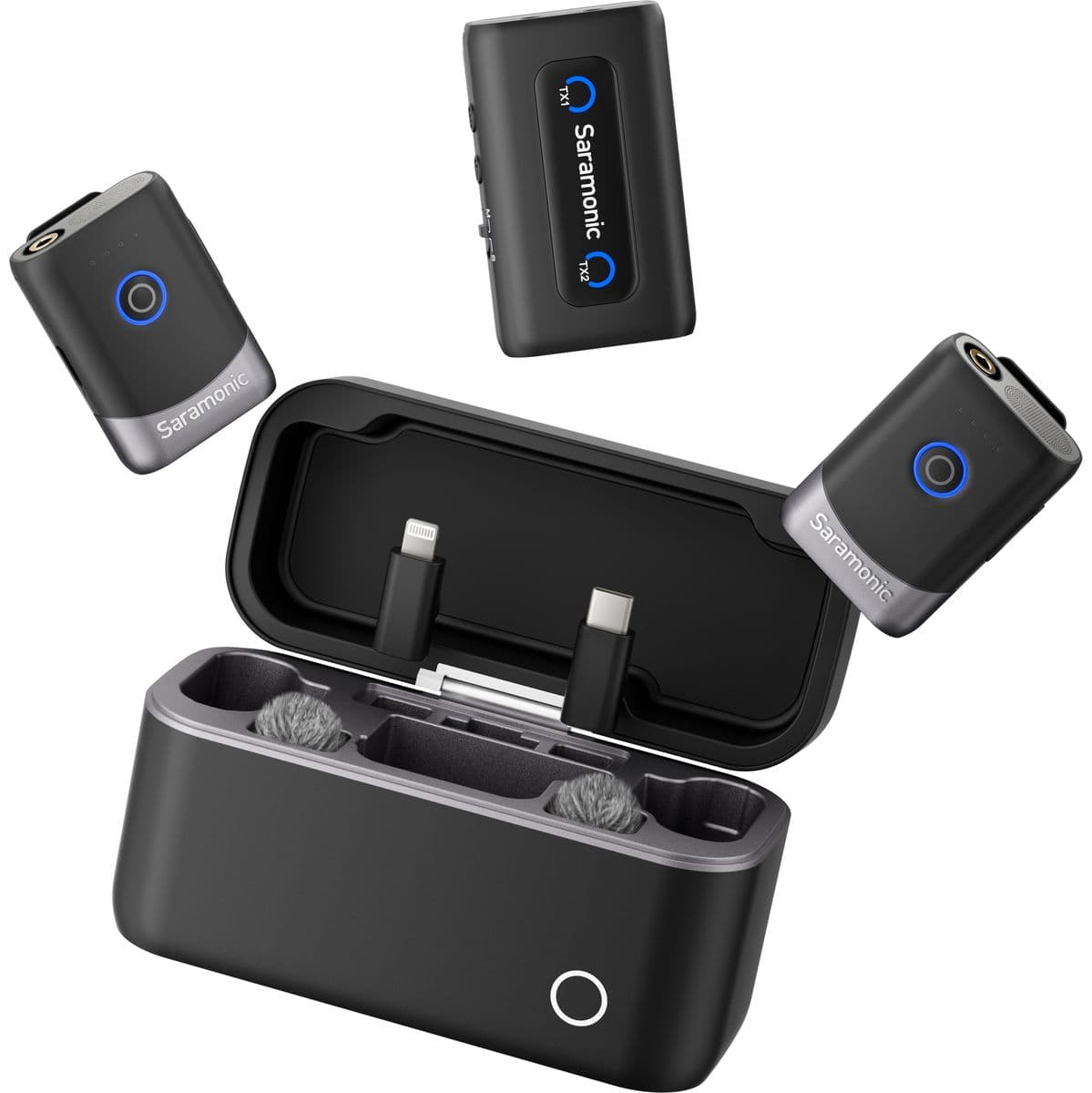 2.4G Professional Wireless Microphone w/ Mic In — Saramonic