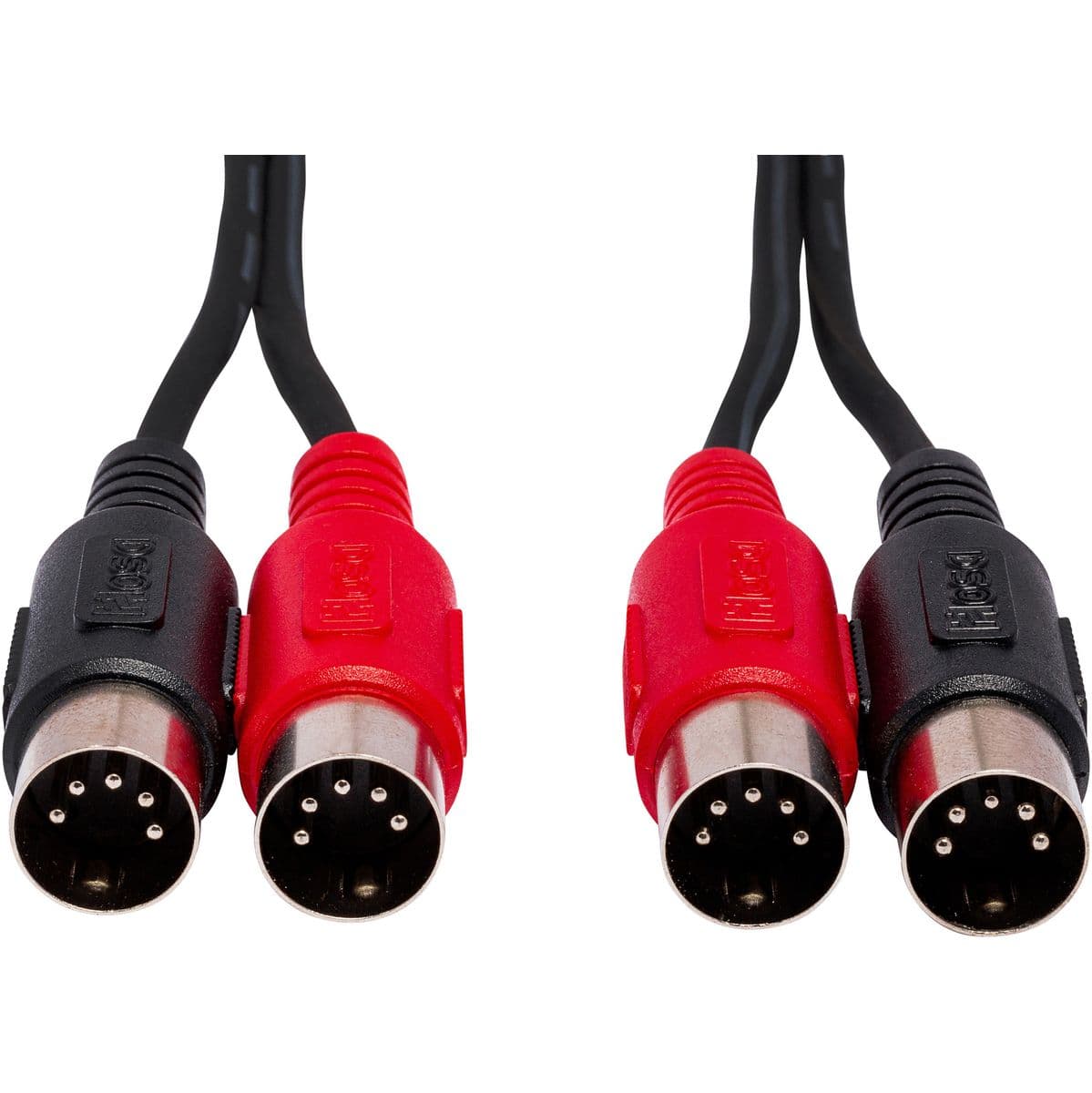 MID-202 Dual Midi Cable Dual 5-PIN DIN To Same 2 M — Hosa