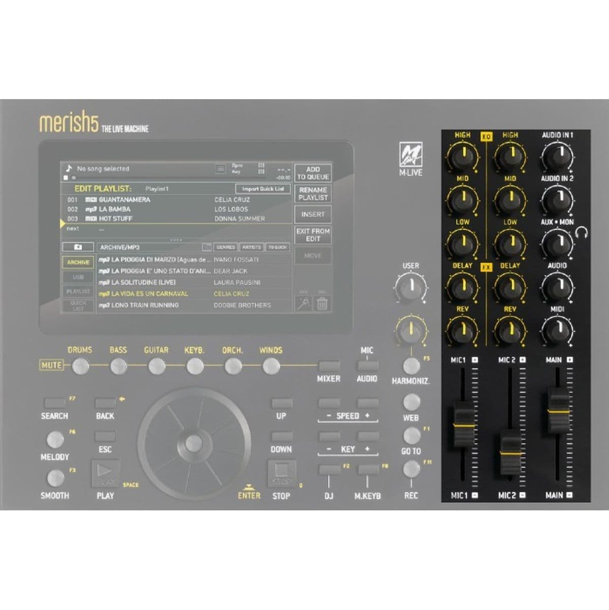 Merish 5 Plus — M-Live