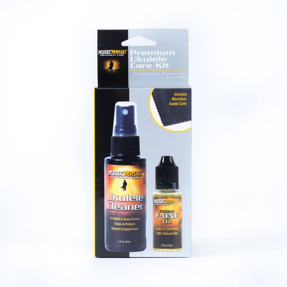 Premium Ukulele Care Kit (3 Pak) - MN142 — MusicNomad