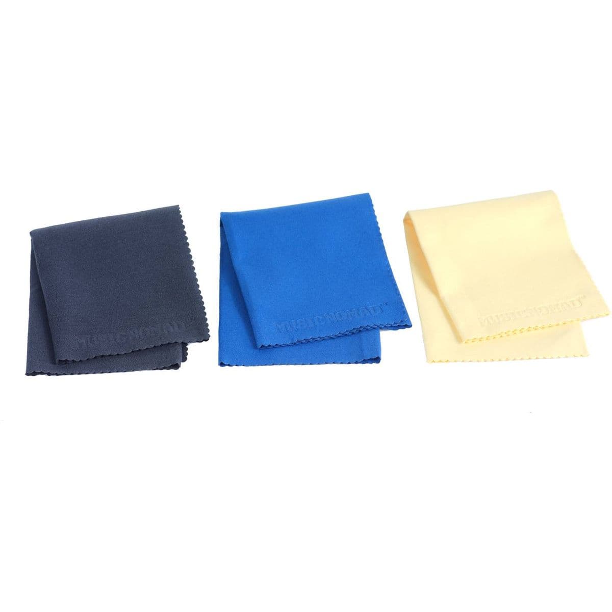 3 Microfiber Suede Cloth Pak - MN203 — MusicNomad