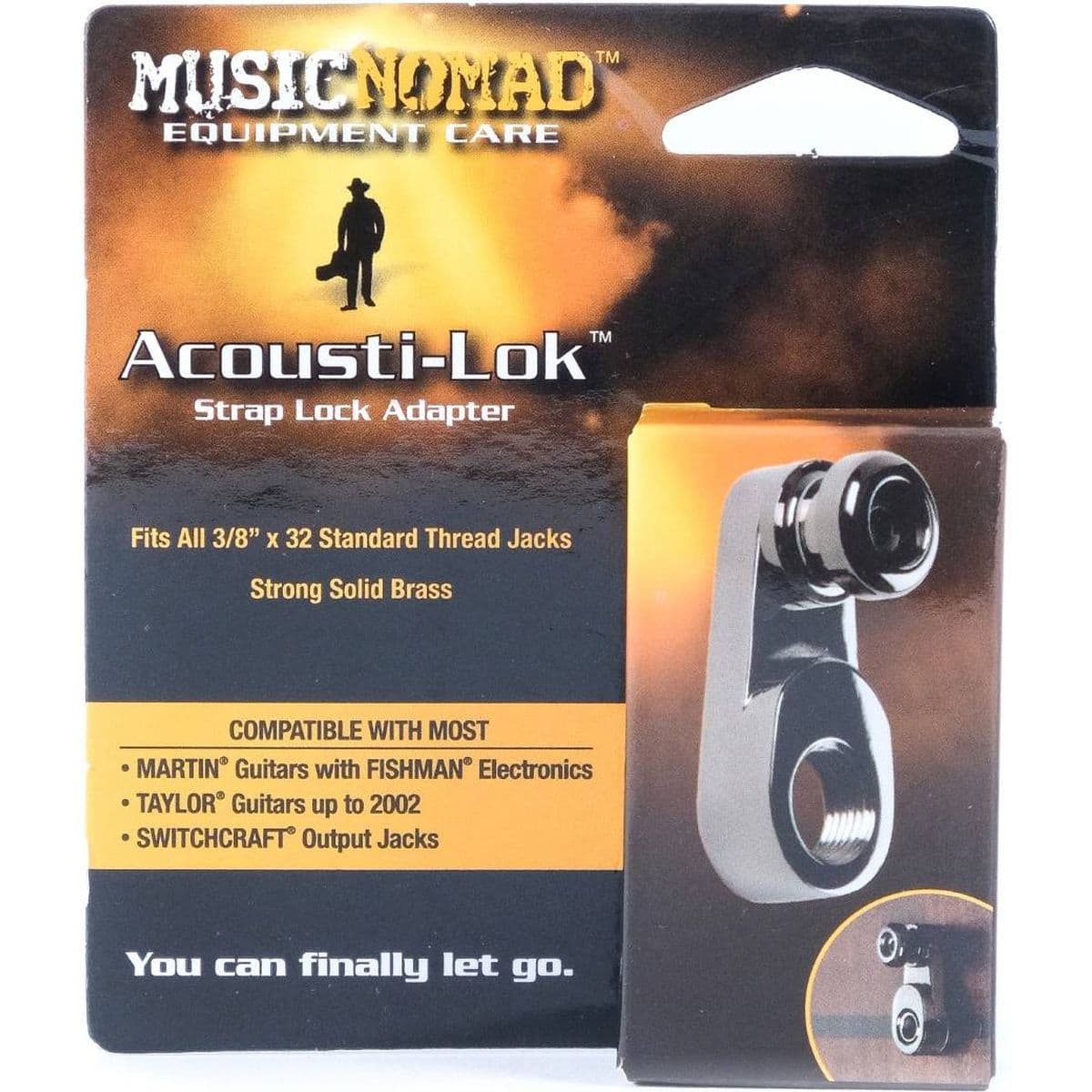 Lock Adapter For Standard Output Jacks - MN270 — MusicNomad