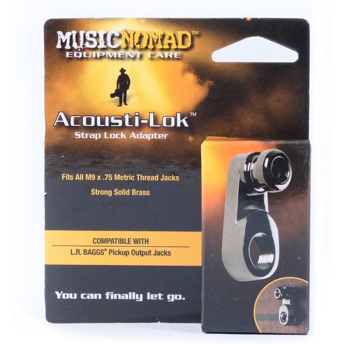 Strap Lock Adapter For Metric Output Jacks-MN271 — MusicNomad