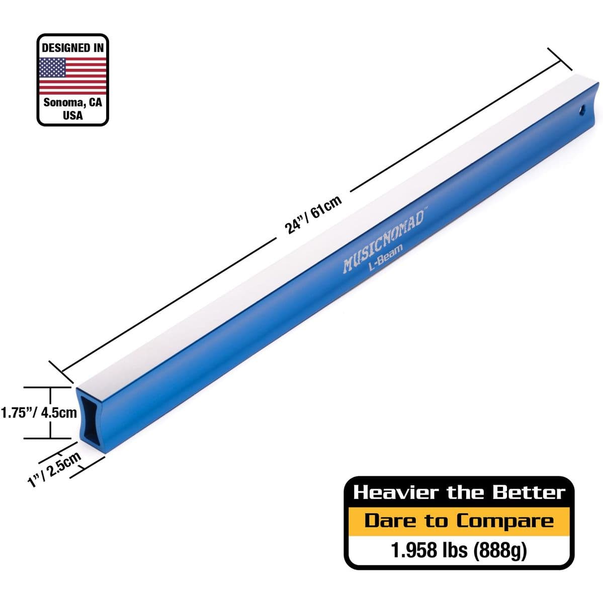 Fret Leveler - Leveling (L-Beam) 24 — MusicNomad
