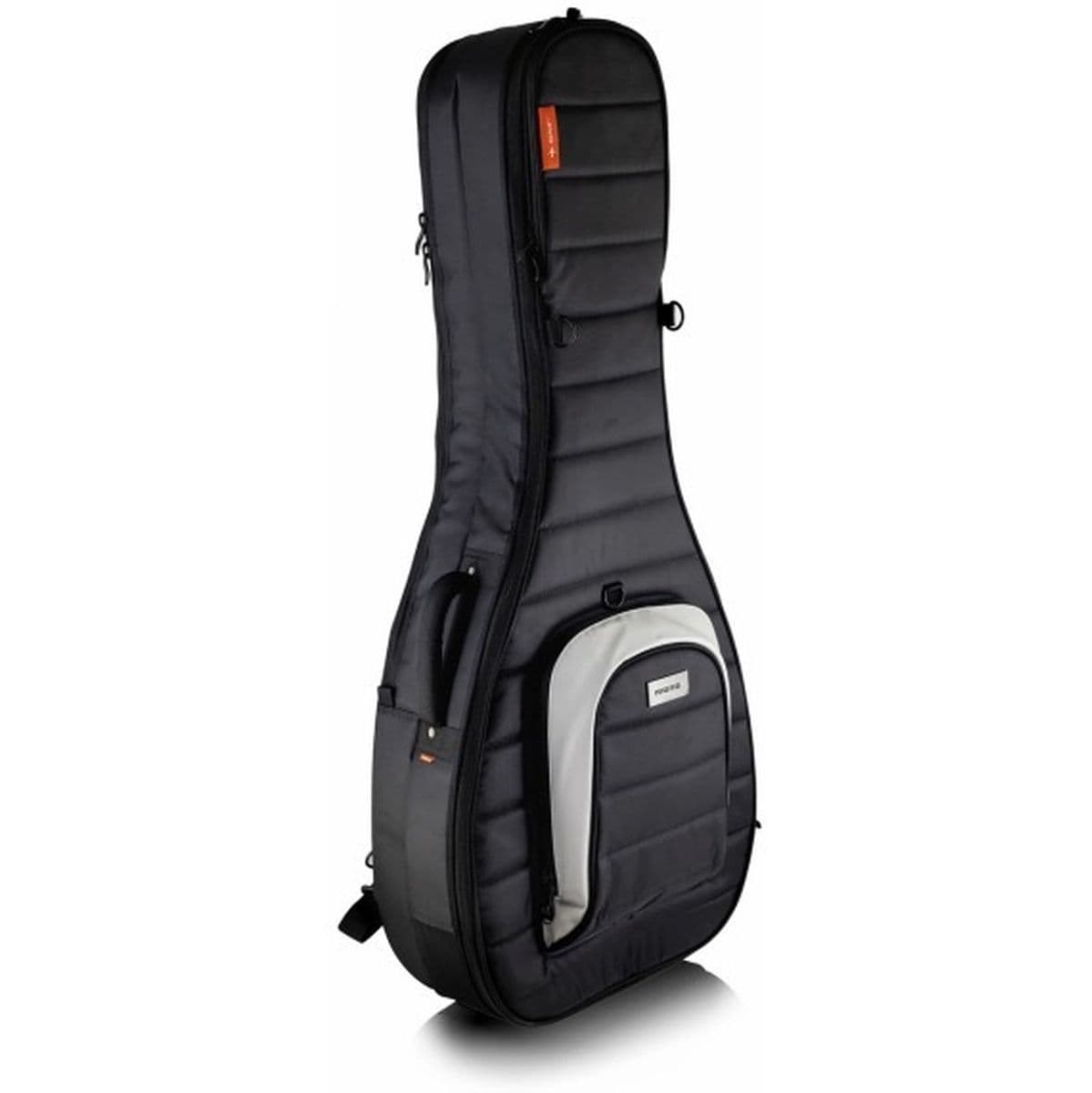 Classic Dual Semi-Hollow/ Electric Guitar Case Black — MONO
