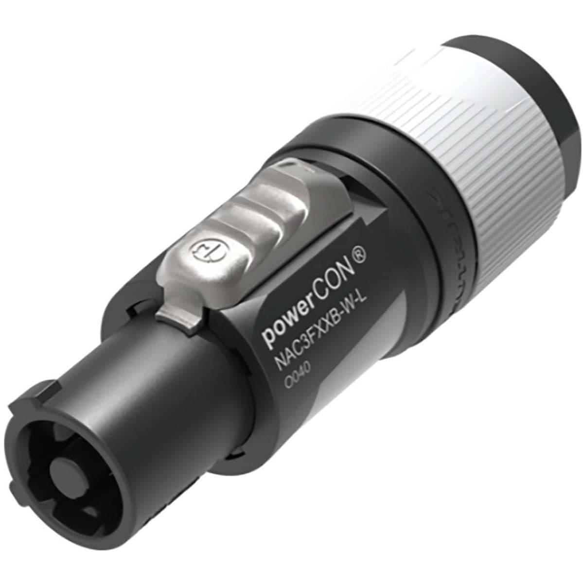 NAC3FXXB-W-L Vergrendelbare AC-Netkabelconnector — Neutrik