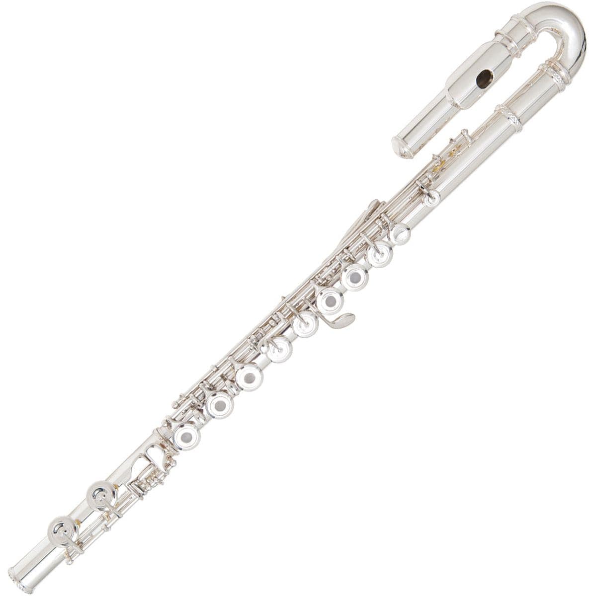 Premiere C Curved Head Flute - In Line Keys Wcase — Odyssey